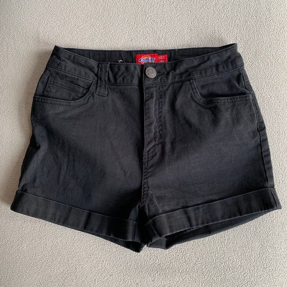 Dickies Pants - Dickies Black Cuff Shorts, Sz 1/25, Excellent Cond